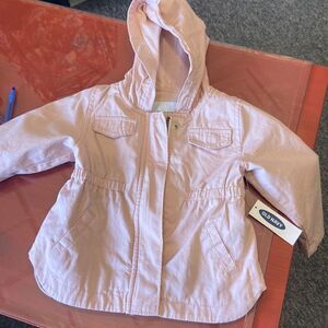 Pink hooded jacket from Old Navy‎ size 12 to 18 months